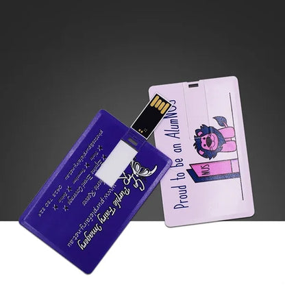 USB Flash Drive 64GB Metal Credit Card Style