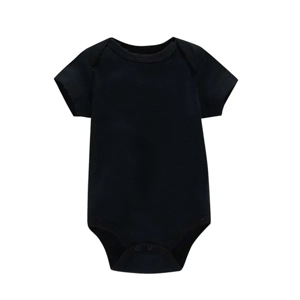 Unisex Solid Bodysuits 100% Cotton