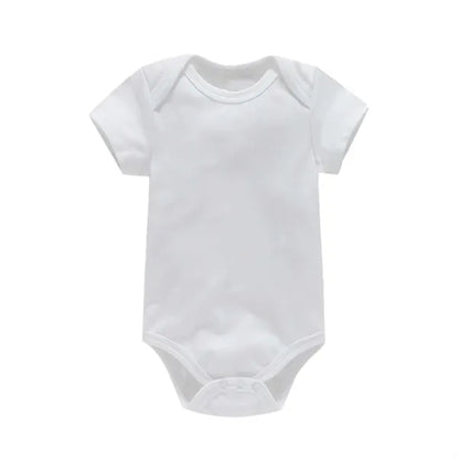 Unisex Solid Bodysuits 100% Cotton