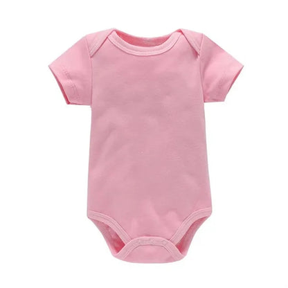Unisex Solid Bodysuits 100% Cotton