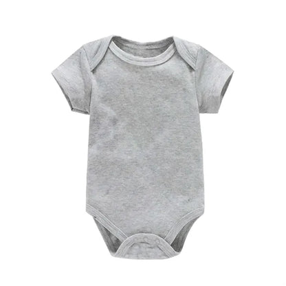 Unisex Solid Bodysuits 100% Cotton