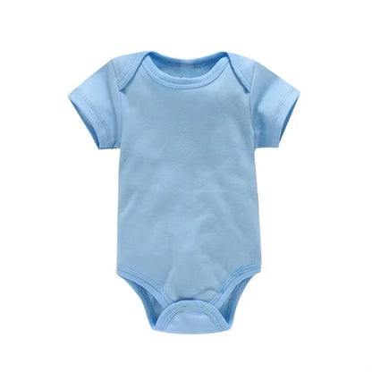Unisex Solid Bodysuits 100% Cotton