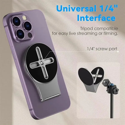 Magnetic Adjustable Mount Laptop Phone Holder