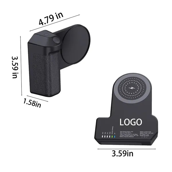 Magnetic Smartphone Camera Bluetooth Bracket  Shutter Grip