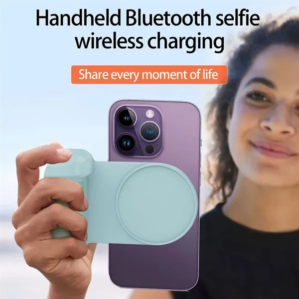 Magnetic Smartphone Camera Bluetooth Bracket  Shutter Grip