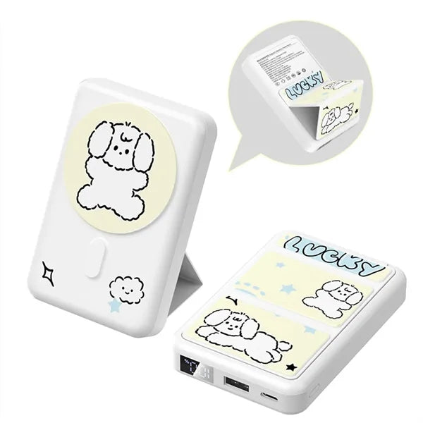 10000Mah Magnetic Charger Phone Stand Powerbank