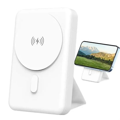10000Mah Magnetic Charger Phone Stand Powerbank