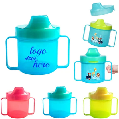 Double Cover Leak-Proof Baby Sippy Cup