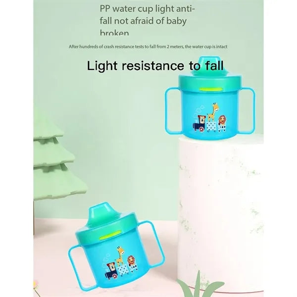 Double Cover Leak-Proof Baby Sippy Cup