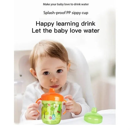 Double Cover Leak-Proof Baby Sippy Cup