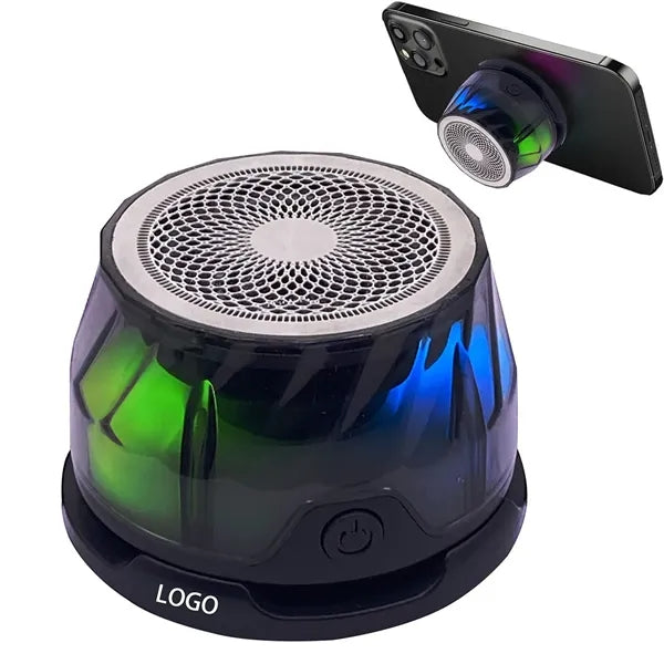 Magnetic mobile phone charging stand speaker