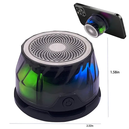 Magnetic mobile phone charging stand speaker