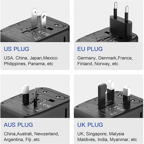 International Universal Travel Plug Adapter