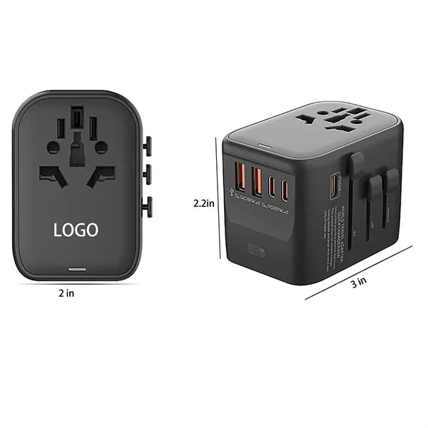 GaN 65W International Plug Adapter