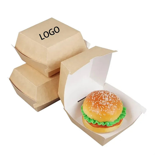Custom Disposable Paper Burger Box