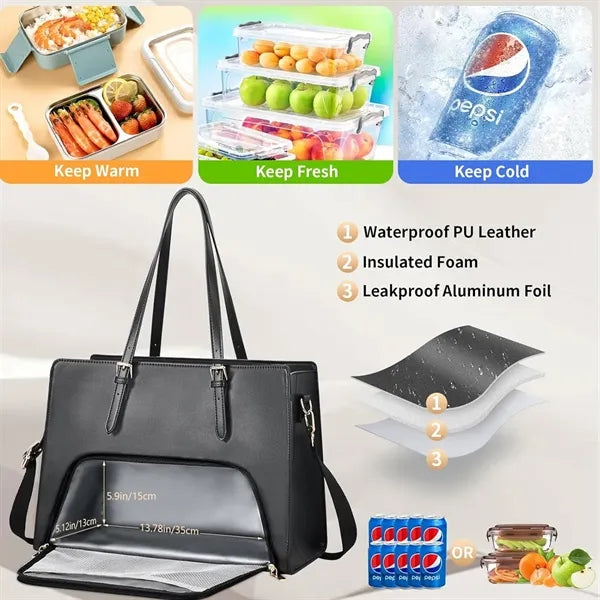 15.6inch Laptop Lunch Tote Bag