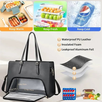 15.6inch Laptop Lunch Tote Bag