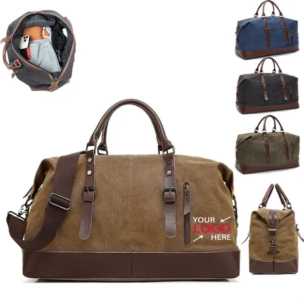 Canvas Travel Duffel Luggage Bag