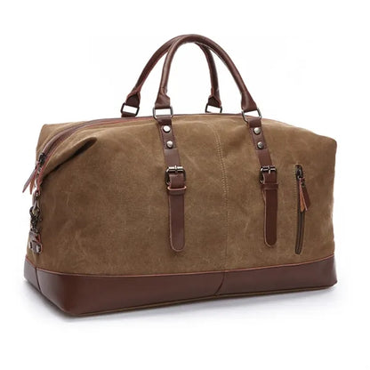 Canvas Travel Duffel Luggage Bag
