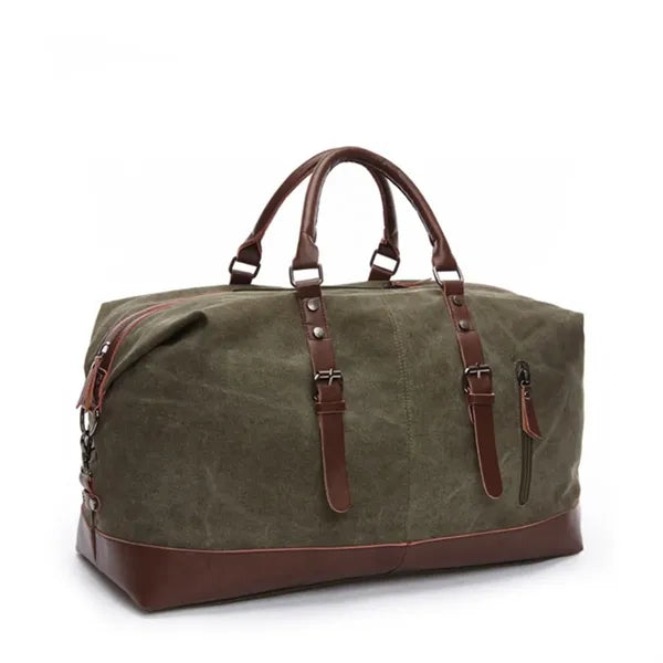 Canvas Travel Duffel Luggage Bag