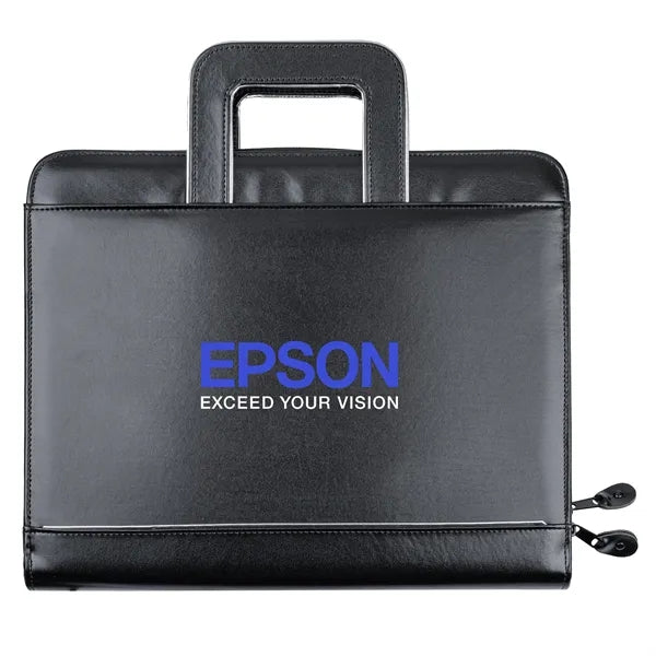CEO Zip Zipper Portfolio with Handles
