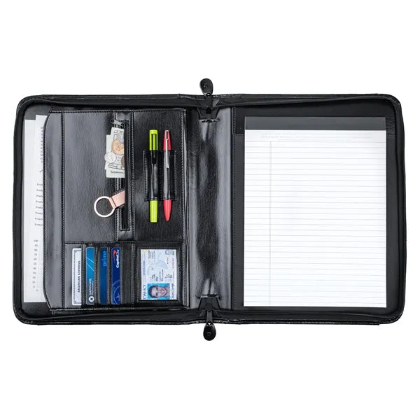 CEO Zip Zipper Portfolio with Handles