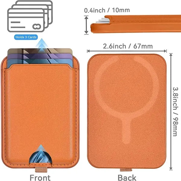 Pocket Phone Holder Magnetic Wallet