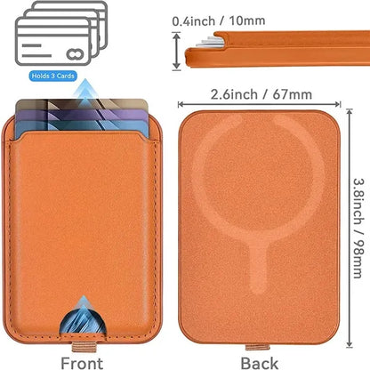 Pocket Phone Holder Magnetic Wallet