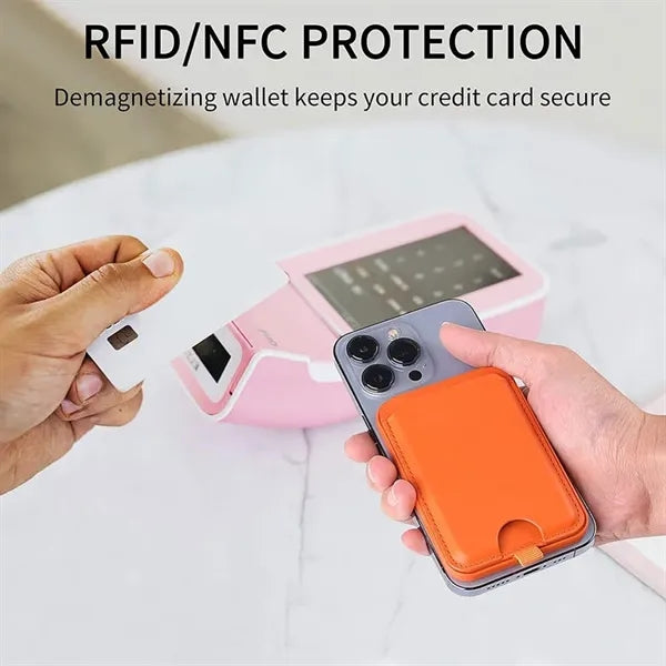 Pocket Phone Holder Magnetic Wallet