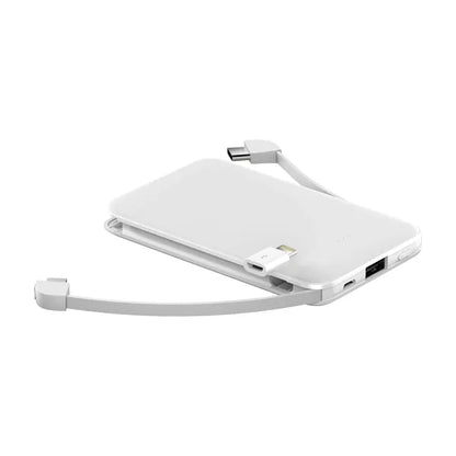 5000mAh Portable Charger Built in Cables