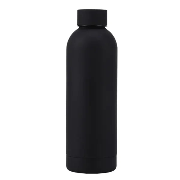 Stainless Steel Travel Mug Black Flask Thermal  Bottle