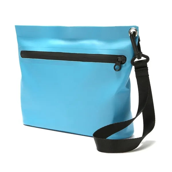 Waterproof Zipper Pouch Storage Black Gear Tote Bag