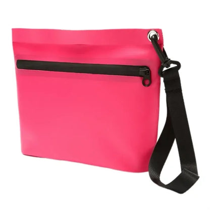 Waterproof Zipper Pouch Storage Black Gear Tote Bag