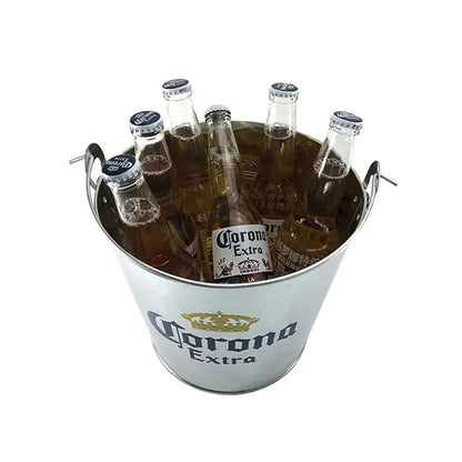 5Qt Galvanized Metal Buckets With Handle