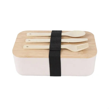 Bento Lunch Box With Bamboo Lid