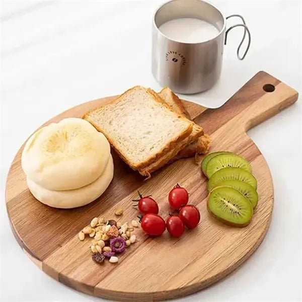 12" Cutting Board Wooden Pizza
