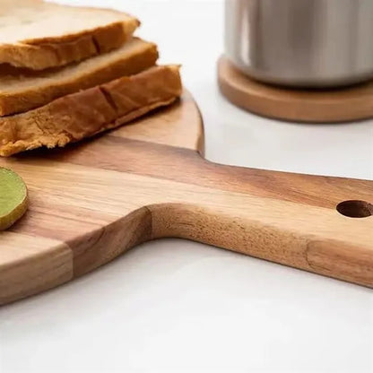 12" Cutting Board Wooden Pizza