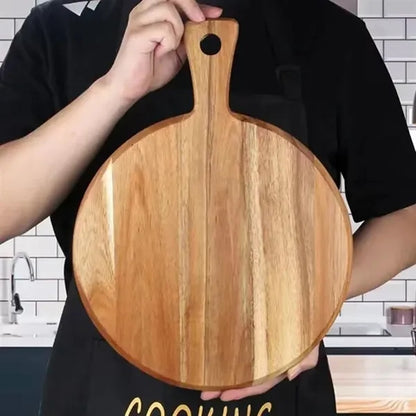 12" Cutting Board Wooden Pizza
