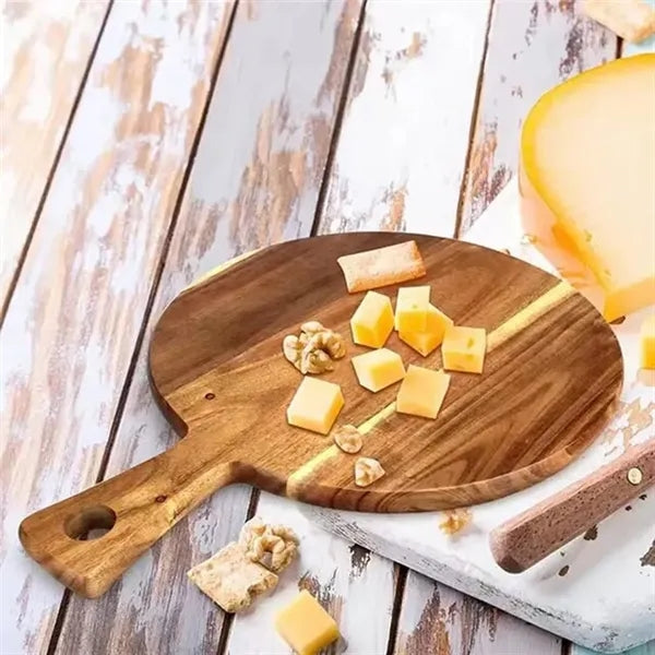 12" Cutting Board Wooden Pizza