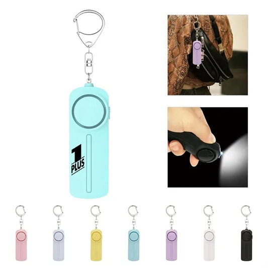 Personal Alarm Keychain with LED Light