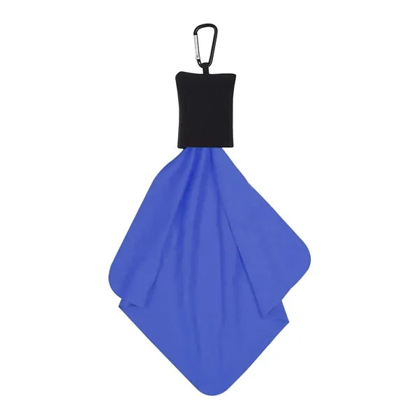 Microfiber Cleaning Cloth With Carabiner