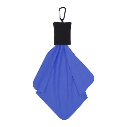 Microfiber Cleaning Cloth With Carabiner