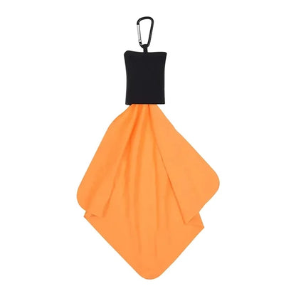 Microfiber Cleaning Cloth With Carabiner