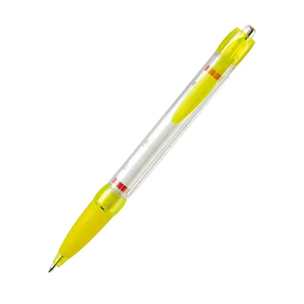 Advertising Plastic Push Ballpoint Pen with Print