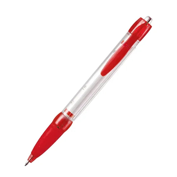 Advertising Plastic Push Ballpoint Pen with Print