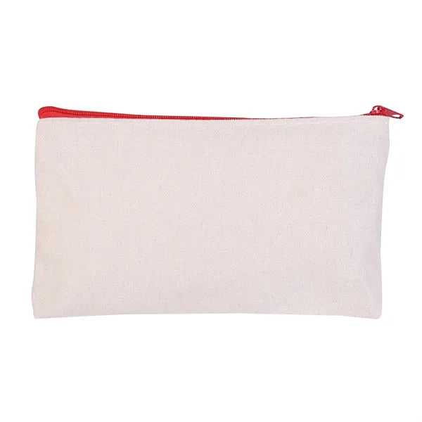 10Oz Durable Canvas Pencil Bag with Handle