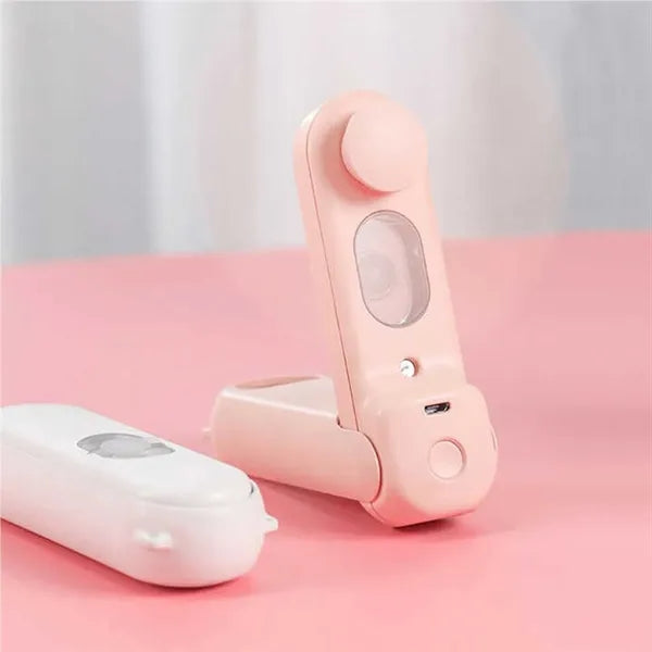 Usb Mini Foldable Hand Held Spray Fan