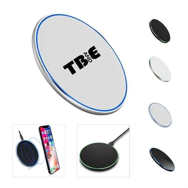 10W Qi Round Phone Wireless Charger