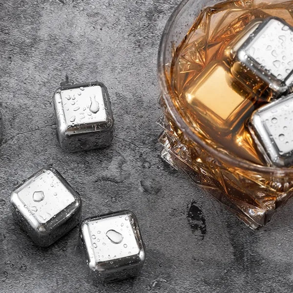 Stainless Steel Ice Cubes
