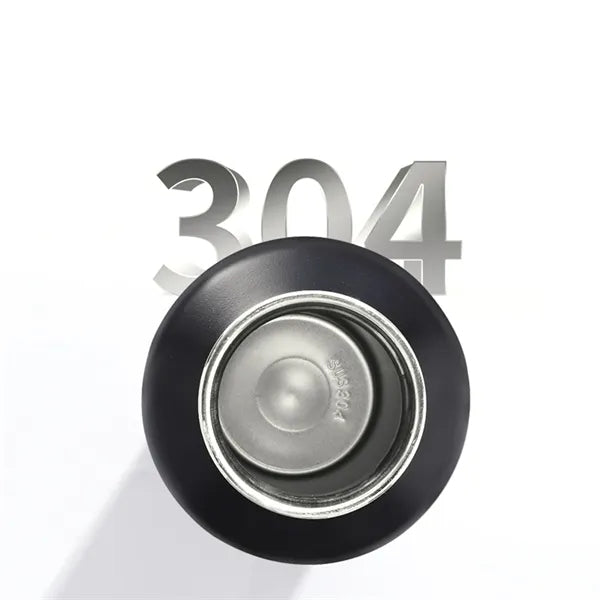 750ml double wall stainless steel bottle bamboo lid